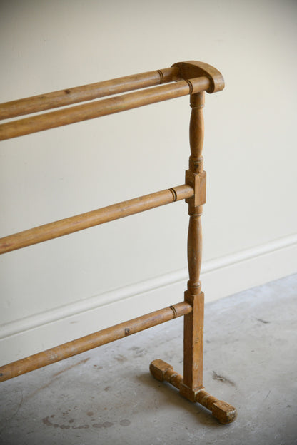 Antique Pine Towel Rail
