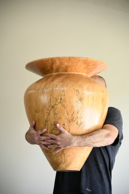 Tim Lawson Stormwood 87 Spalted Beech Urn