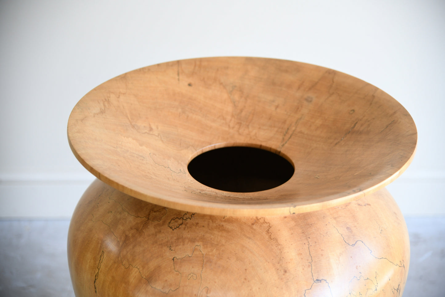 Tim Lawson Stormwood 87 Spalted Beech Urn
