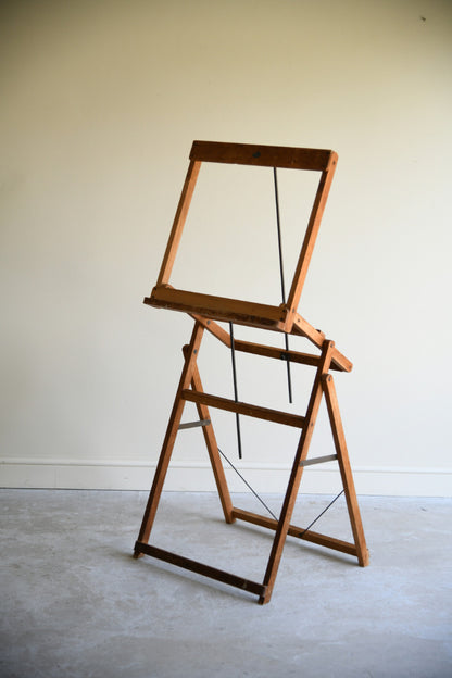 Vintage Clifford Milburn & Co Folding Studio Easel