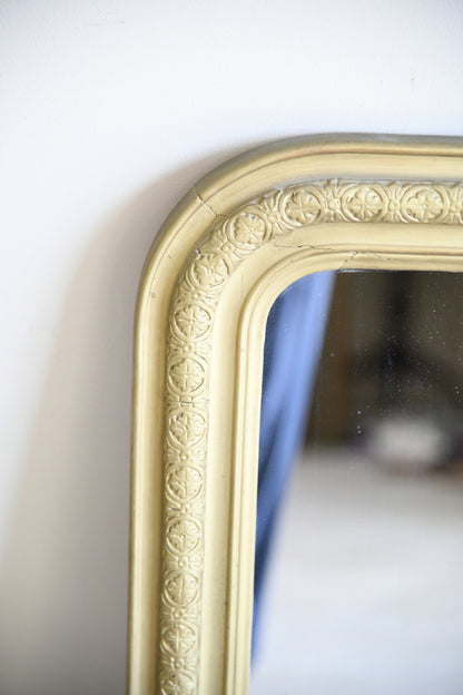 Antique French Louis Philippe Mirror Gold Giltwood Frame