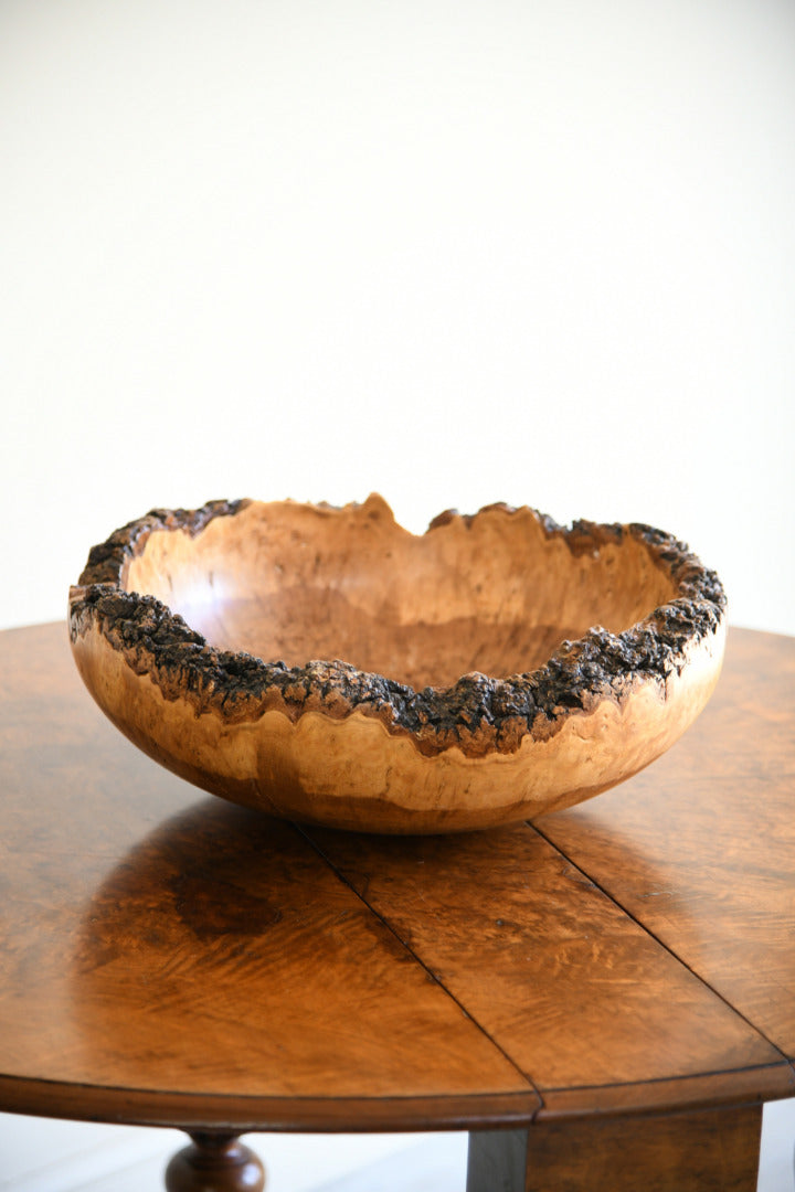 Tim Lawson Stormwood 87 Large Natural Edge Burr Wood Bowl