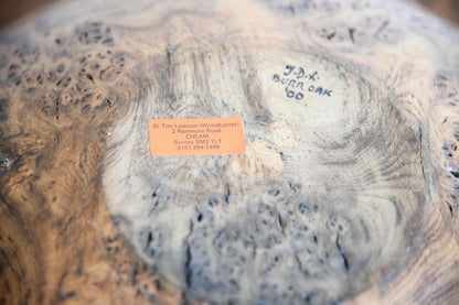 Tim Lawson Stormwood 87 Large Natural Edge Burr Wood Bowl
