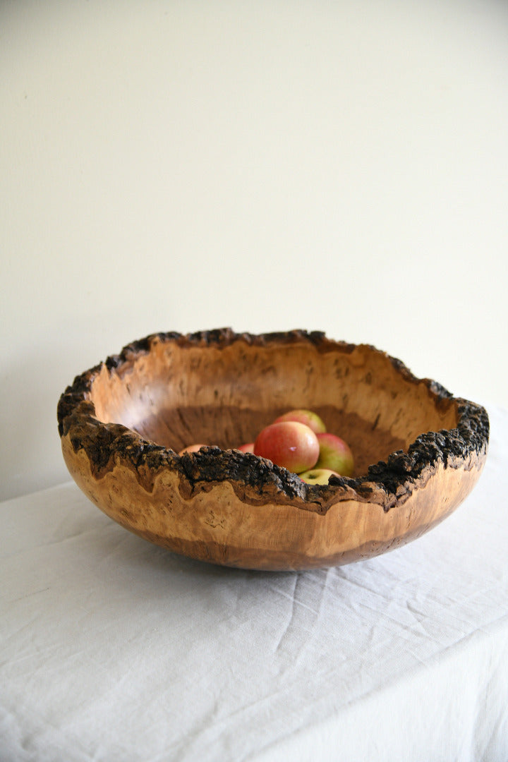 Tim Lawson Stormwood 87 Large Natural Edge Burr Wood Bowl