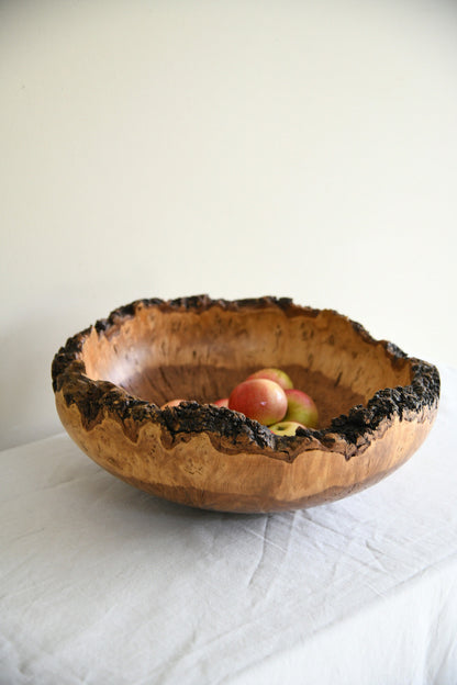 Tim Lawson Stormwood 87 Large Natural Edge Burr Wood Bowl