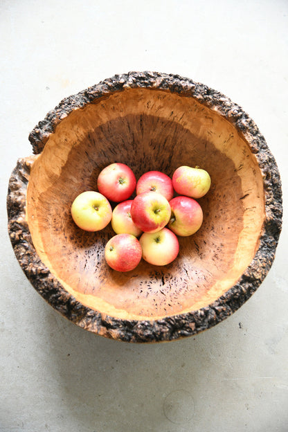 Tim Lawson Stormwood 87 Large Natural Edge Burr Wood Bowl