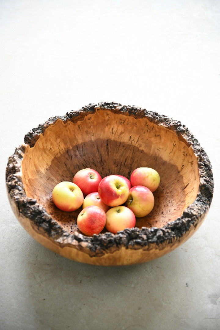 Tim Lawson Stormwood 87 Large Natural Edge Burr Wood Bowl