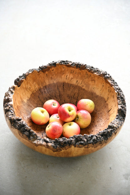 Tim Lawson Stormwood 87 Large Natural Edge Burr Wood Bowl