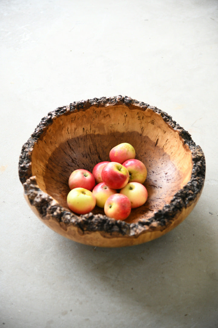 Tim Lawson Stormwood 87 Large Natural Edge Burr Wood Bowl