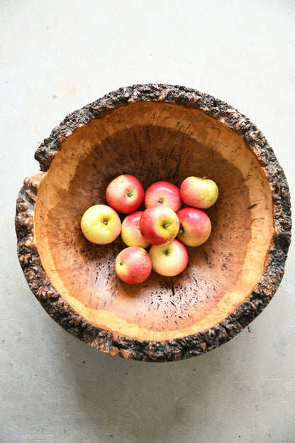 Tim Lawson Stormwood 87 Large Natural Edge Burr Wood Bowl