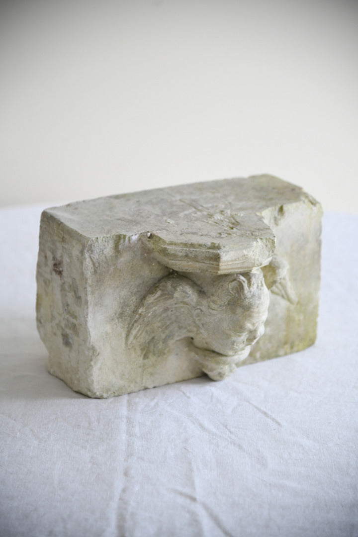 Carved Stone Architectural Fragment