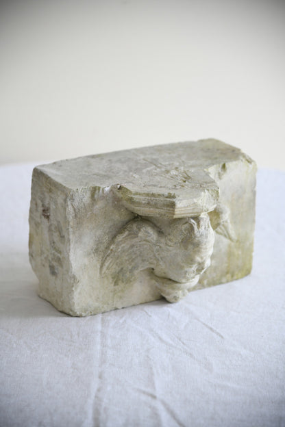 Carved Stone Architectural Fragment