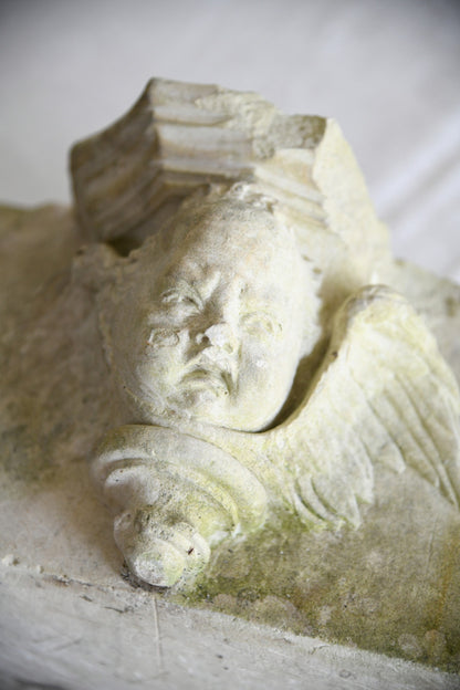 Carved Stone Architectural Fragment