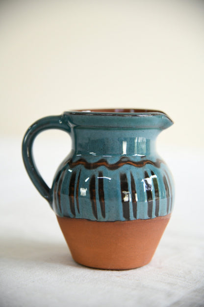 3 Striped Studio Pottery Jugs