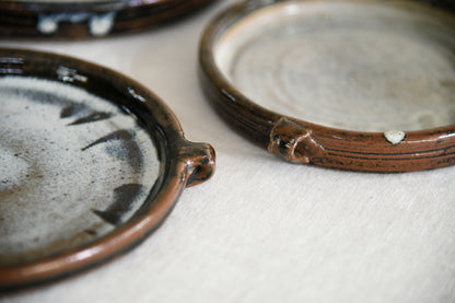 Trevor Corser Leach Pottery Dishes, Set of 3