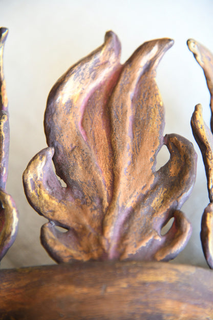 Decorative Moulded Gilt Wall Bracket