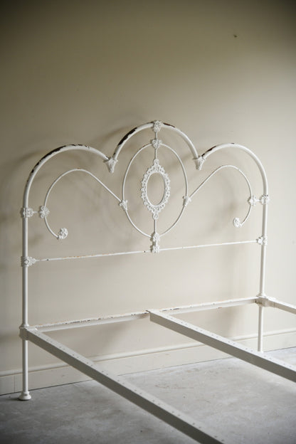 5ft Victorian Style Cast Iron Bed Frame