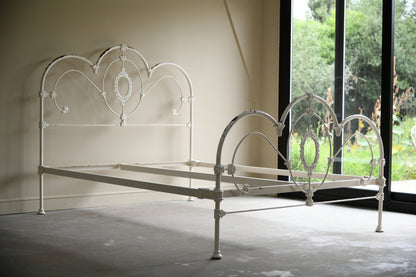 5ft Victorian Style Cast Iron Bed Frame