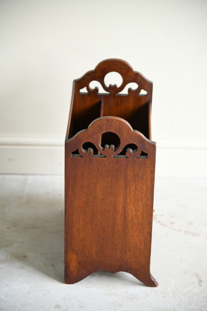 20th Century Mahogany Canterbury
