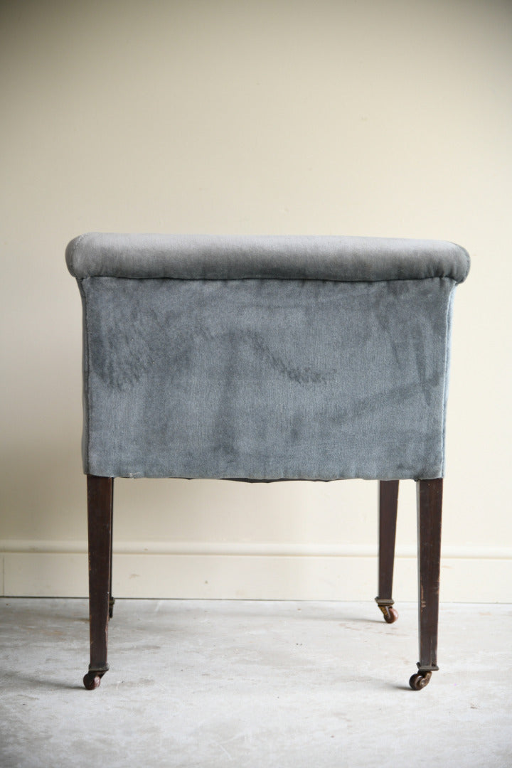 Antique Mahogany Tub Chair