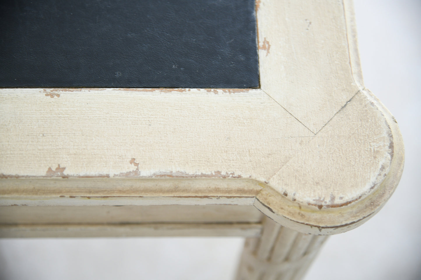 Early 20th Century Gustavian Style Painted Extending Writing Table