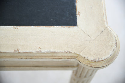 Early 20th Century Gustavian Style Painted Extending Writing Table