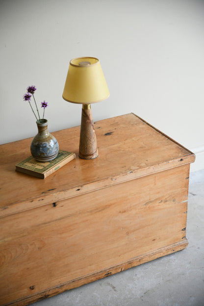Antique Pine Blanket Box