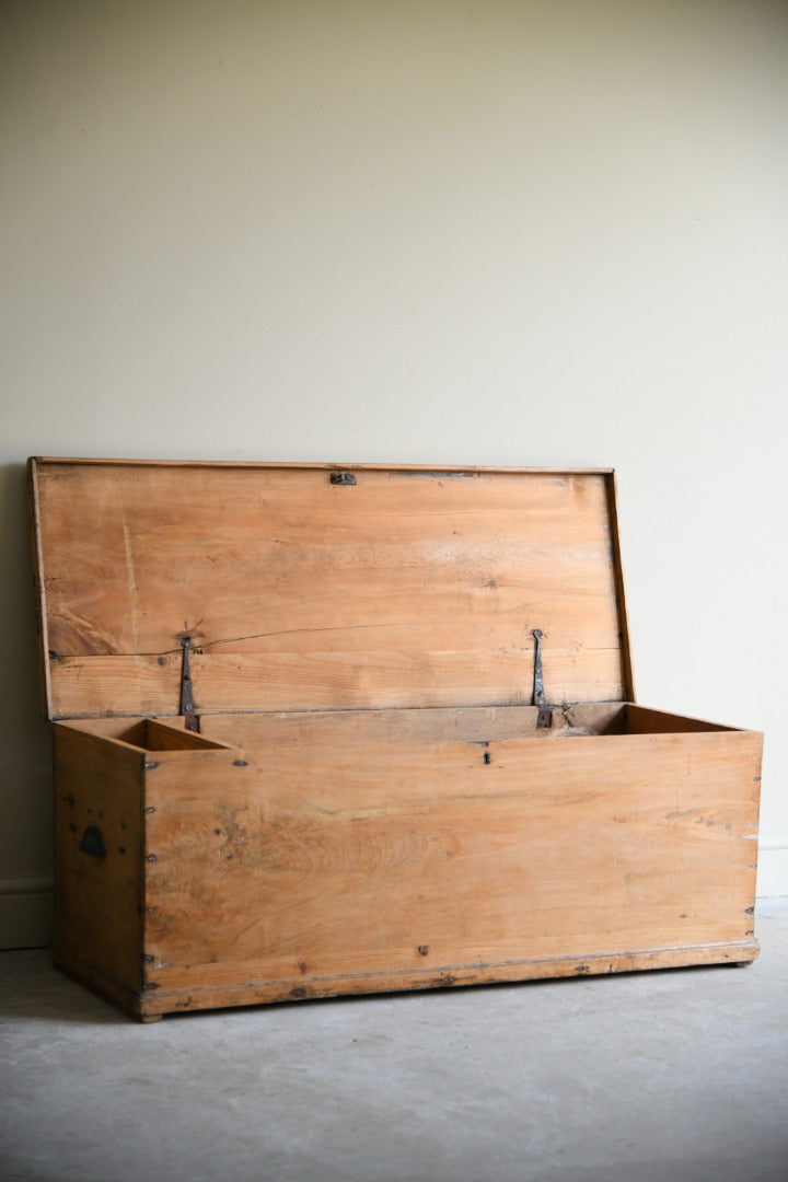 Antique Pine Blanket Box