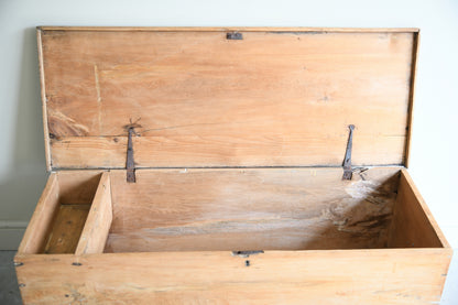 Antique Pine Blanket Box