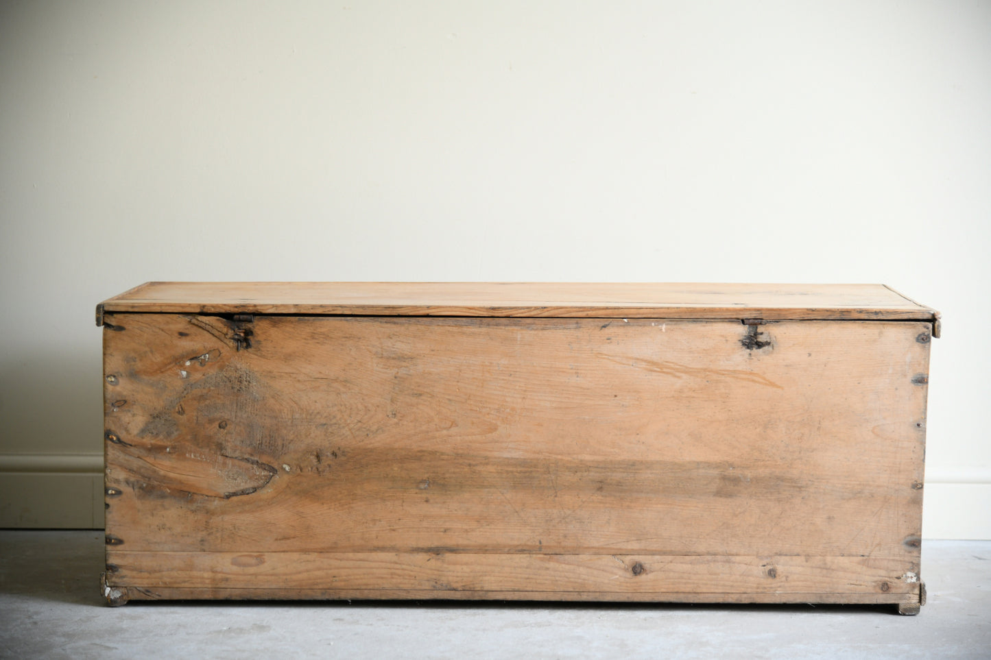 Antique Pine Blanket Box