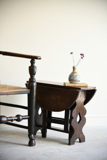 Early 20th Century Oak Gateleg Occasional Table