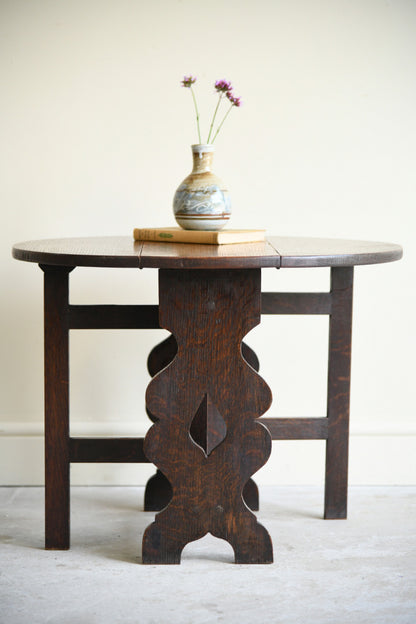 Early 20th Century Oak Gateleg Occasional Table