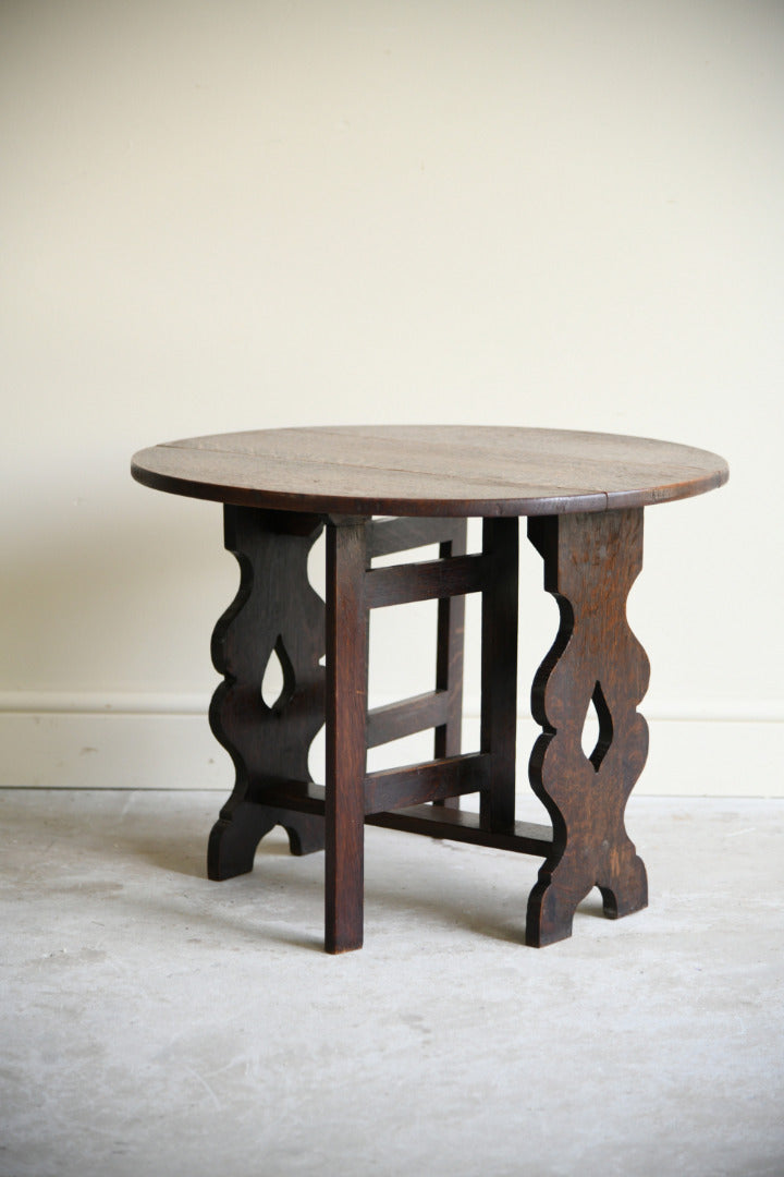 Early 20th Century Oak Gateleg Occasional Table