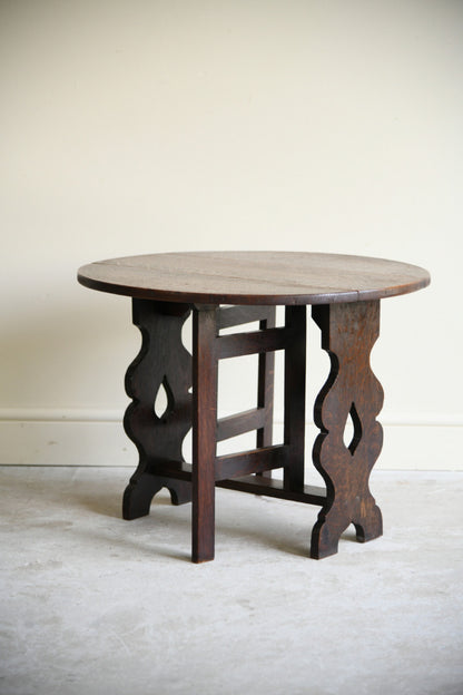 Early 20th Century Oak Gateleg Occasional Table