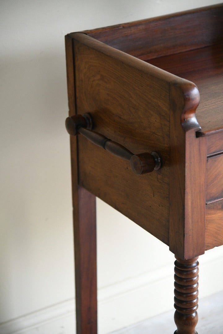 William IV Mahogany Washstand / Side Table