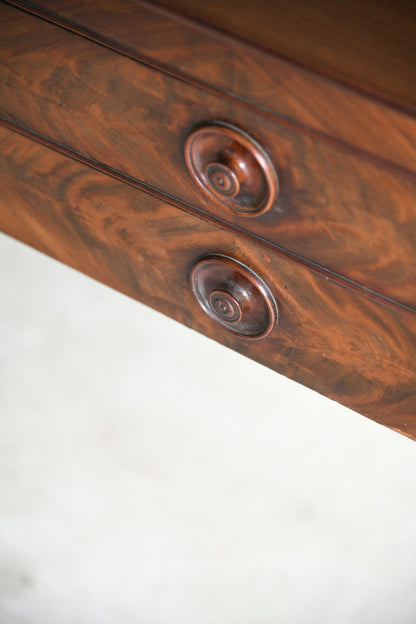William IV Mahogany Washstand / Side Table