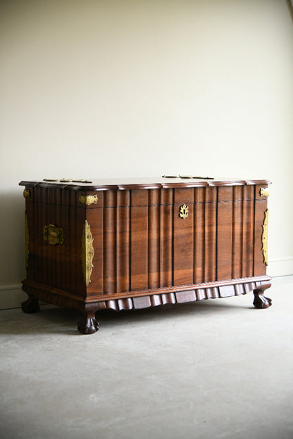 Dutch Colonial Style Brass Mounted Chest