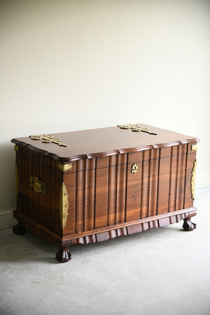 Dutch Colonial Style Brass Mounted Chest