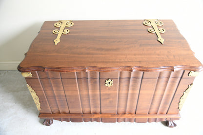 Dutch Colonial Style Brass Mounted Chest