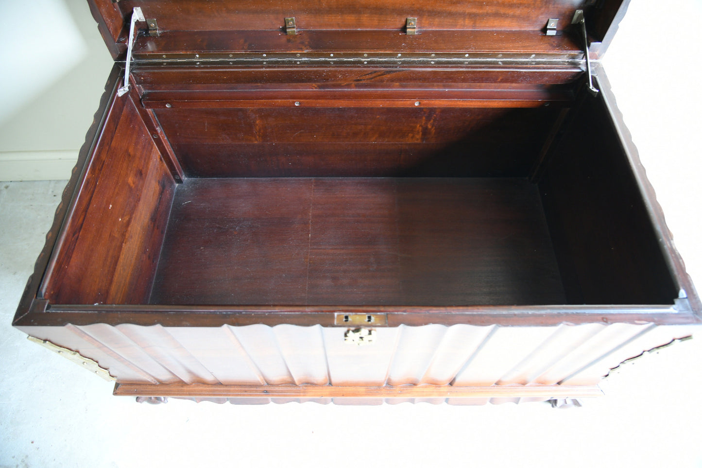 Dutch Colonial Style Brass Mounted Chest