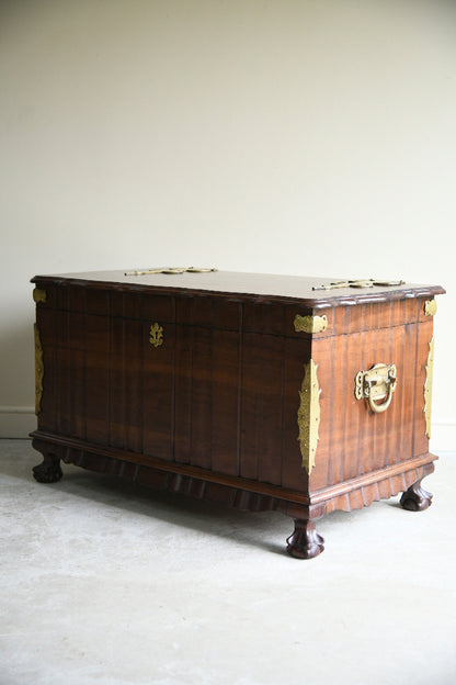 Dutch Colonial Style Brass Mounted Chest