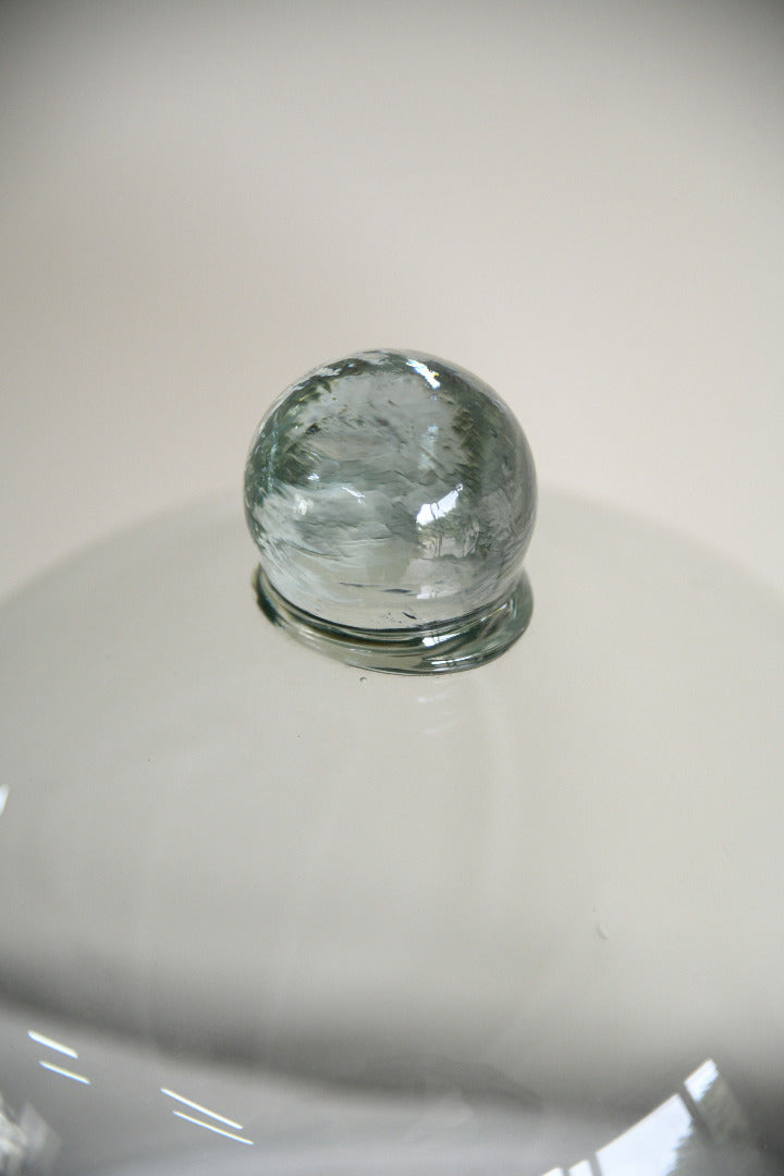 Large Hand Blown Glass Bell Cloche
