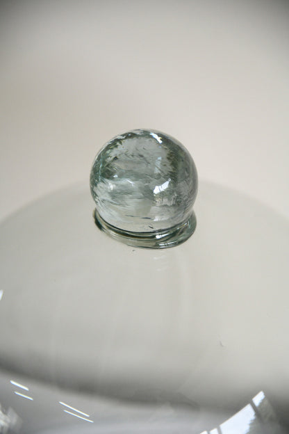 Large Hand Blown Glass Bell Cloche