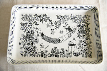 Vintage Arabia Finland Emilia Tray by Raija Uosikkinen