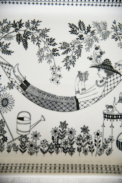 Vintage Arabia Finland Emilia Tray by Raija Uosikkinen