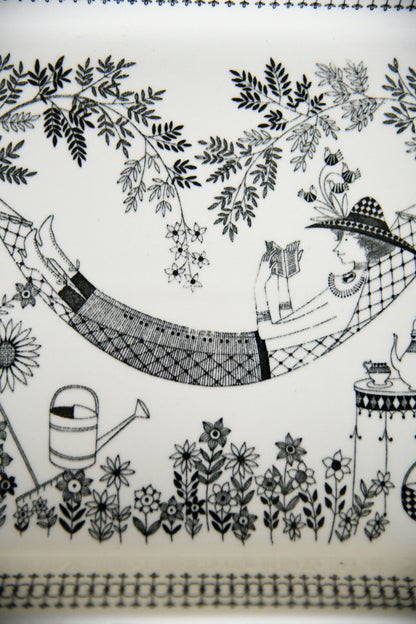 Vintage Arabia Finland Emilia Tray by Raija Uosikkinen