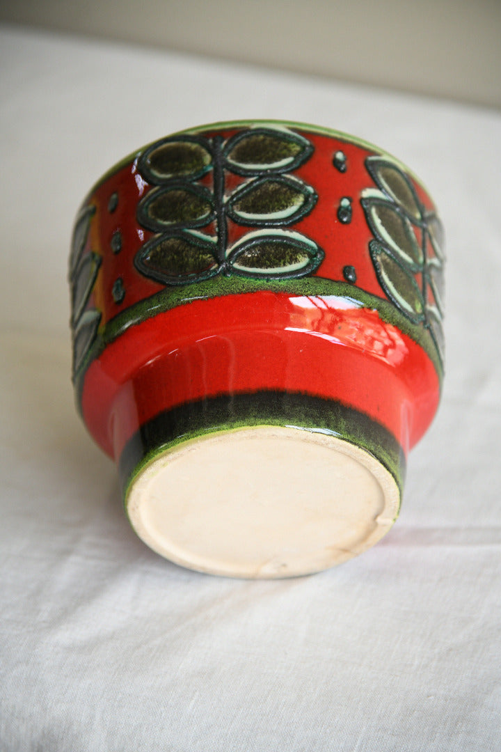 Retro West German Pottery Planter