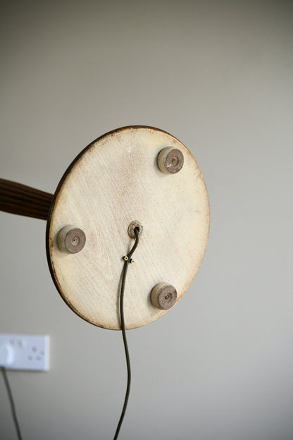 Turned Oak Standard Lamp