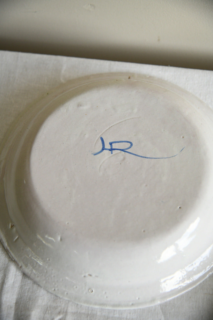 Pair of Henriot Quimper Faience Breton Figure Bowls