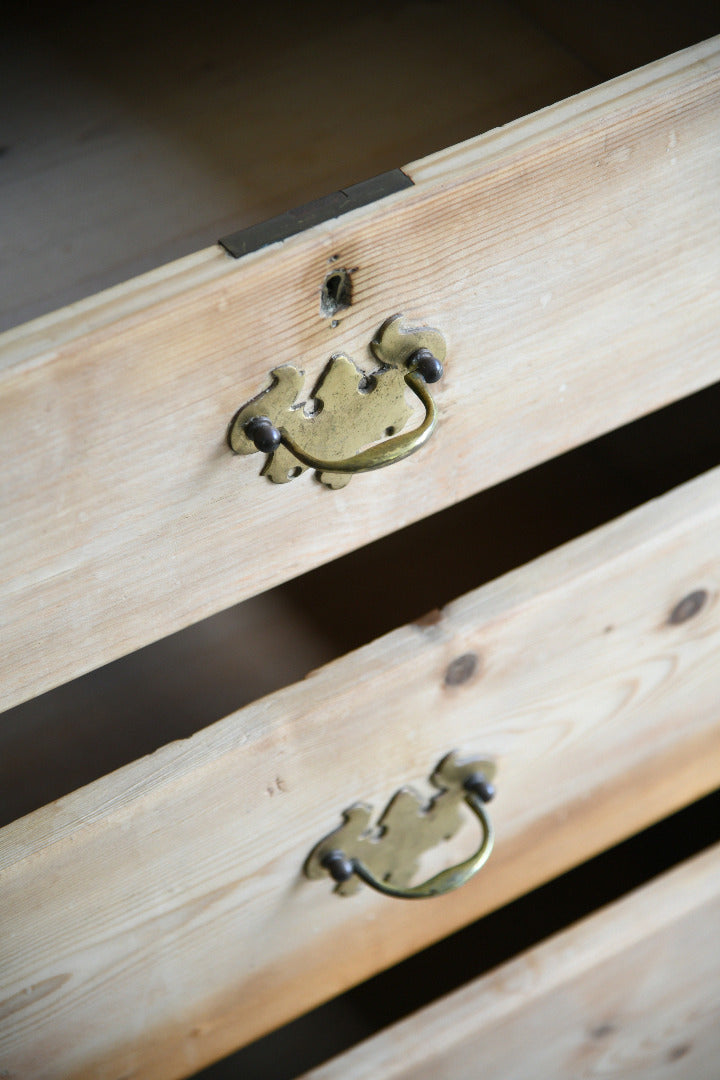 19th Century Stripped Pine Chest of Drawers